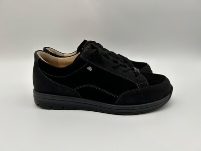 Finn Comfort Osorno Herren Halbschuhe Schwarz EUR 41
