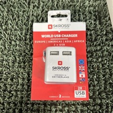 Skross World USB Charger 1.302330 Caricatore USB Presa di corrente 215277 86