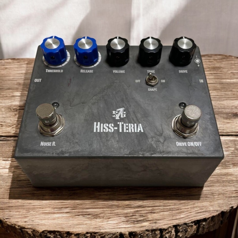 s7g hiss-teria ノイズゲート付きチューブスクリーマー s7g hiss-teria （Tube Screamer） ノイズゲート