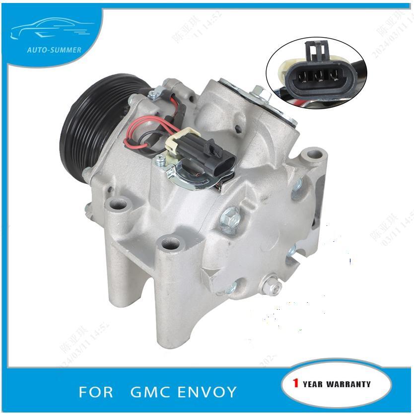 For 2002-2009 Chevrolet Trailblazer 4.2L AC A/C Compressor with Clutch ...