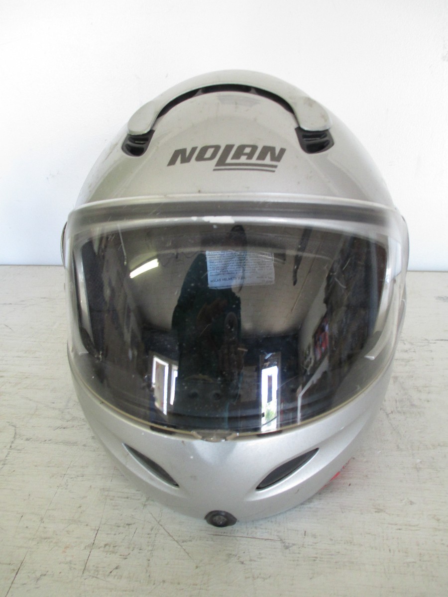 nolan classic motorcycle helmets Nolan Classic Large Motorcycle Helmet, Stereo Headset, Italy, See Details