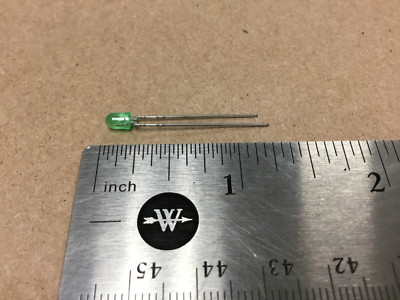 (5 PC)   HEWLETT PACKARD   HLMP-1790    LED  GREEN    NSN# 5980-01-267-8530