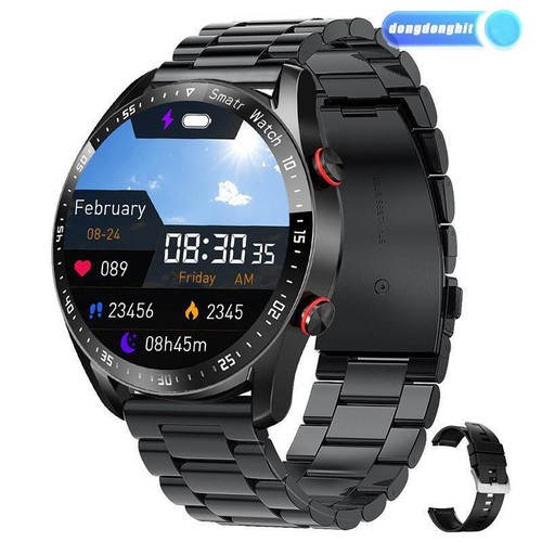 New Bluetooth Smart Watch Waterproof Fitness Record For iPhone Samsung Android - 第 13/18 張圖片