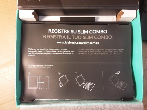 Logitech SLIM FOLIO pour iPad 5. Et 6. Génération Qwertz Allemand-BOITED - Photo 7/8
