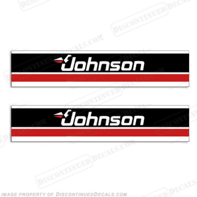 Fits Johnson Electric Trolling Motor Decals - 1995