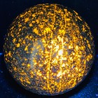 Natural Flame's stone Sphere crystal ball reiki healing10420G UV Reactivecrystal — photo 6