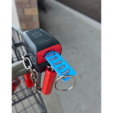Aldi Quarter Keeper Keychain Aldi Cart Aldi C...