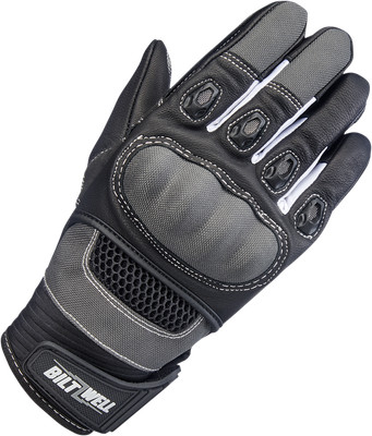 BILTWELL [1509-1101-301] Bridgeport Gloves XS Gray/Black