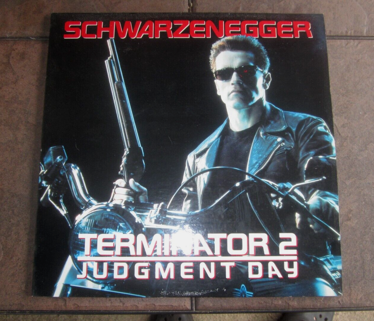 Schwarzenegger Terminator 2 Judgement Day Laser Disc TESTED EX