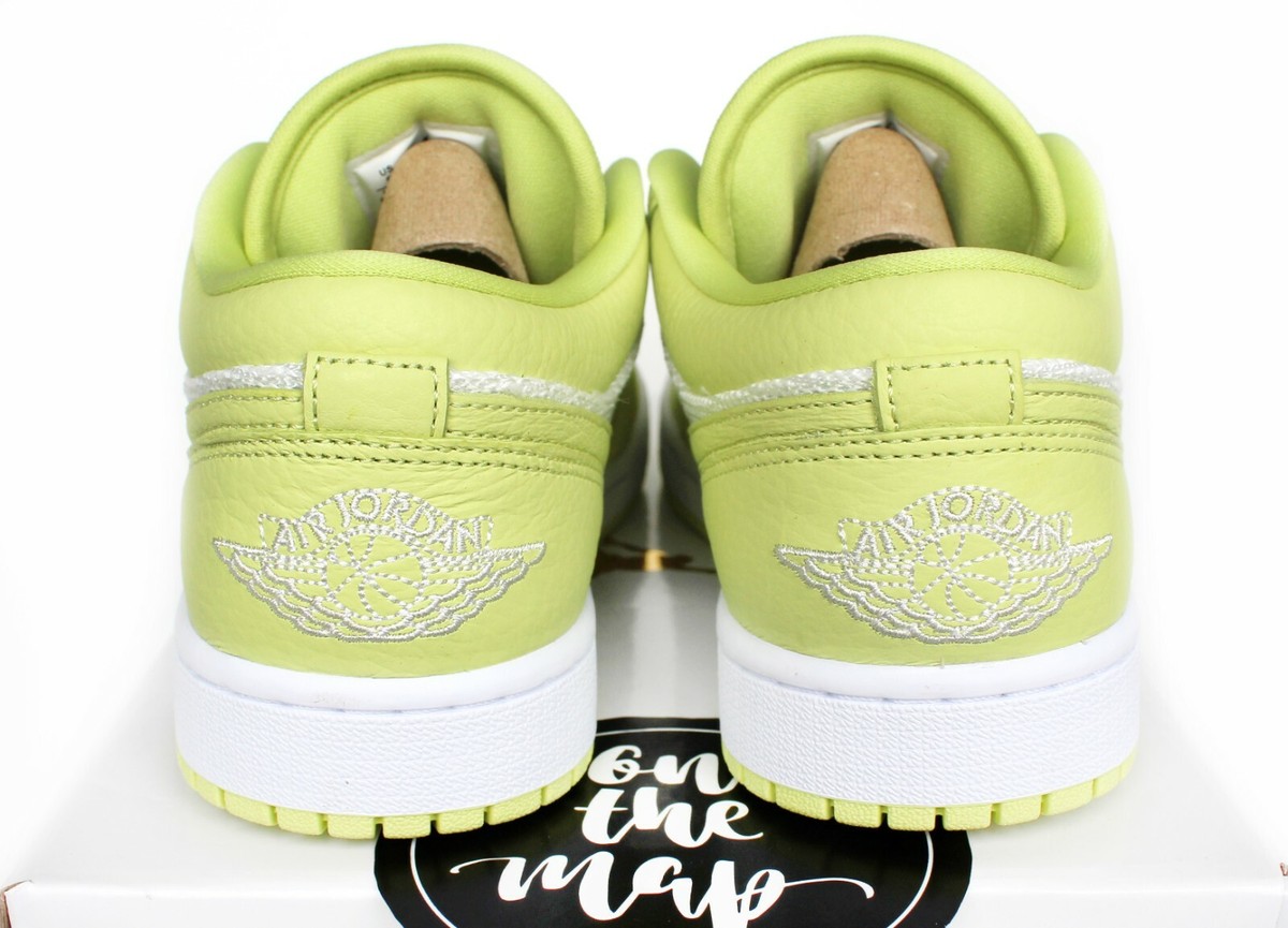 Nike Air Jordan 1 Low SE W Limelight Green Lime White UK 4 5 Nike Air Jordan 1 Low SE W Limelight Green Lime White UK 4 5