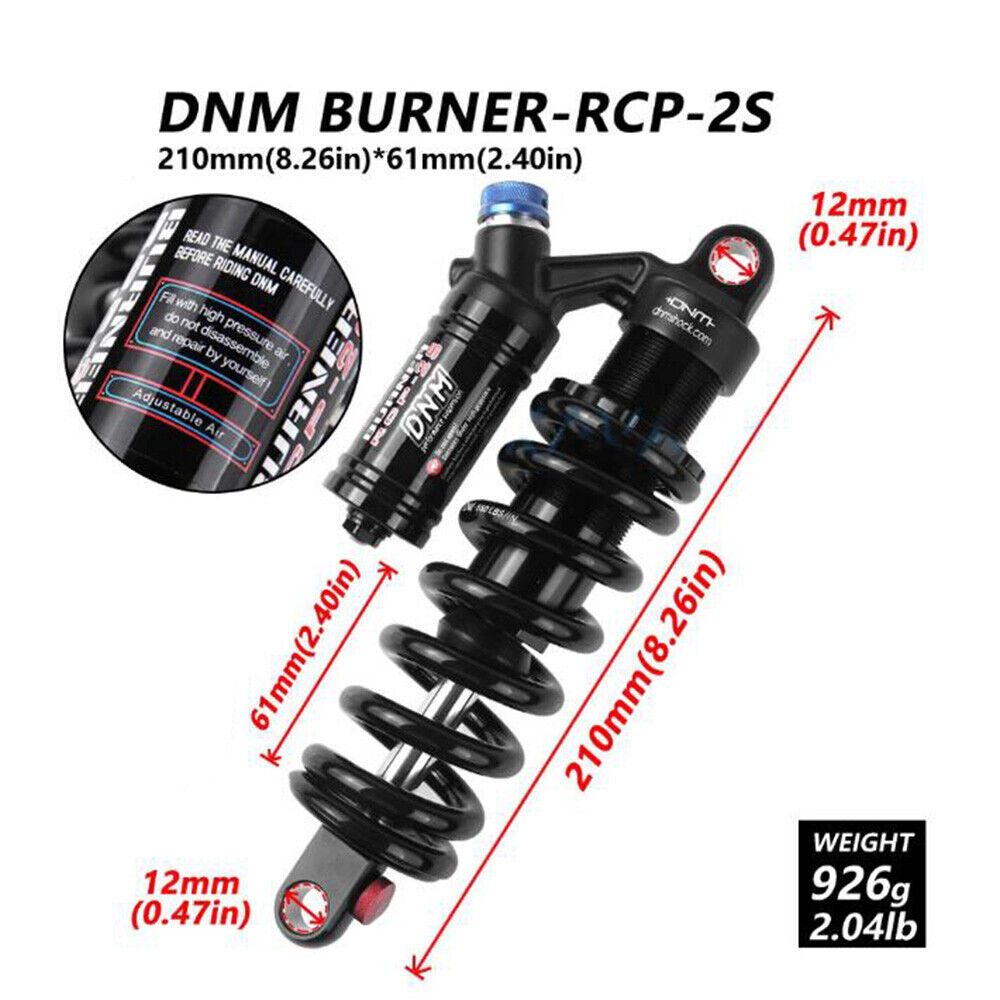 DNM BURNER RCP-2S Downhill MTB Mountain Bike Rear Shock