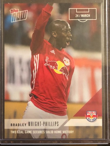 Bradley Wright-Phillips – Bradley Wright-Phillips MLS TOPPS NOW® Card 13 - Print Run: 42