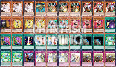 Trickstar Deck Maxx "C" Lilybell Lycoris Cosmic Cyclone Scapegoat Yugioh |  eBay