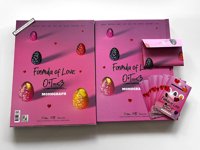 TWICE Formula of Love: O+T= 3 Monograph Photobook 9 Photocard