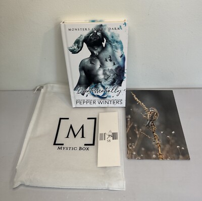 Pepper Winters Rare Signed Quintessentially Q Mystic Box Hardback SE & Bookmark