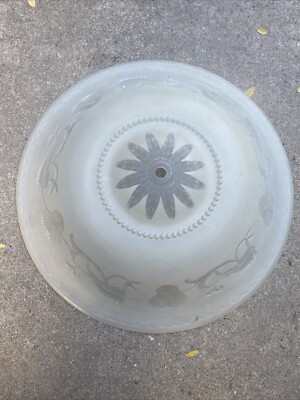 Vintage 16  Ceiling Glass Globe