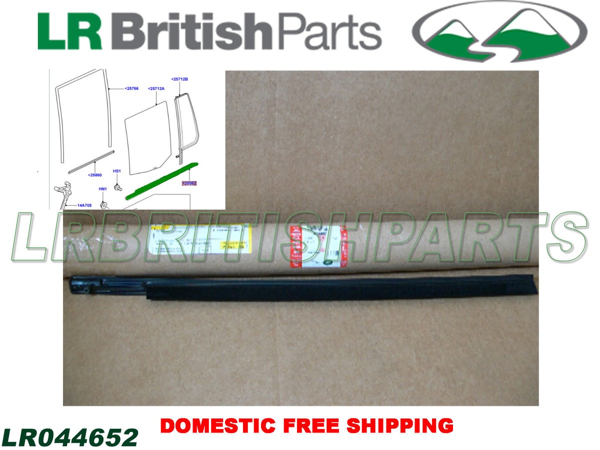 GENUINE LAND ROVER REAR DOOR WINDOW OUTER WEATHERSTRIP LR3 LR4 LH