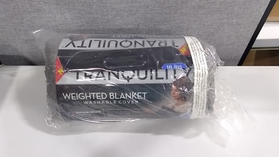 Tranquility Temperature Balancing Weighted Blanket with Washable Cover