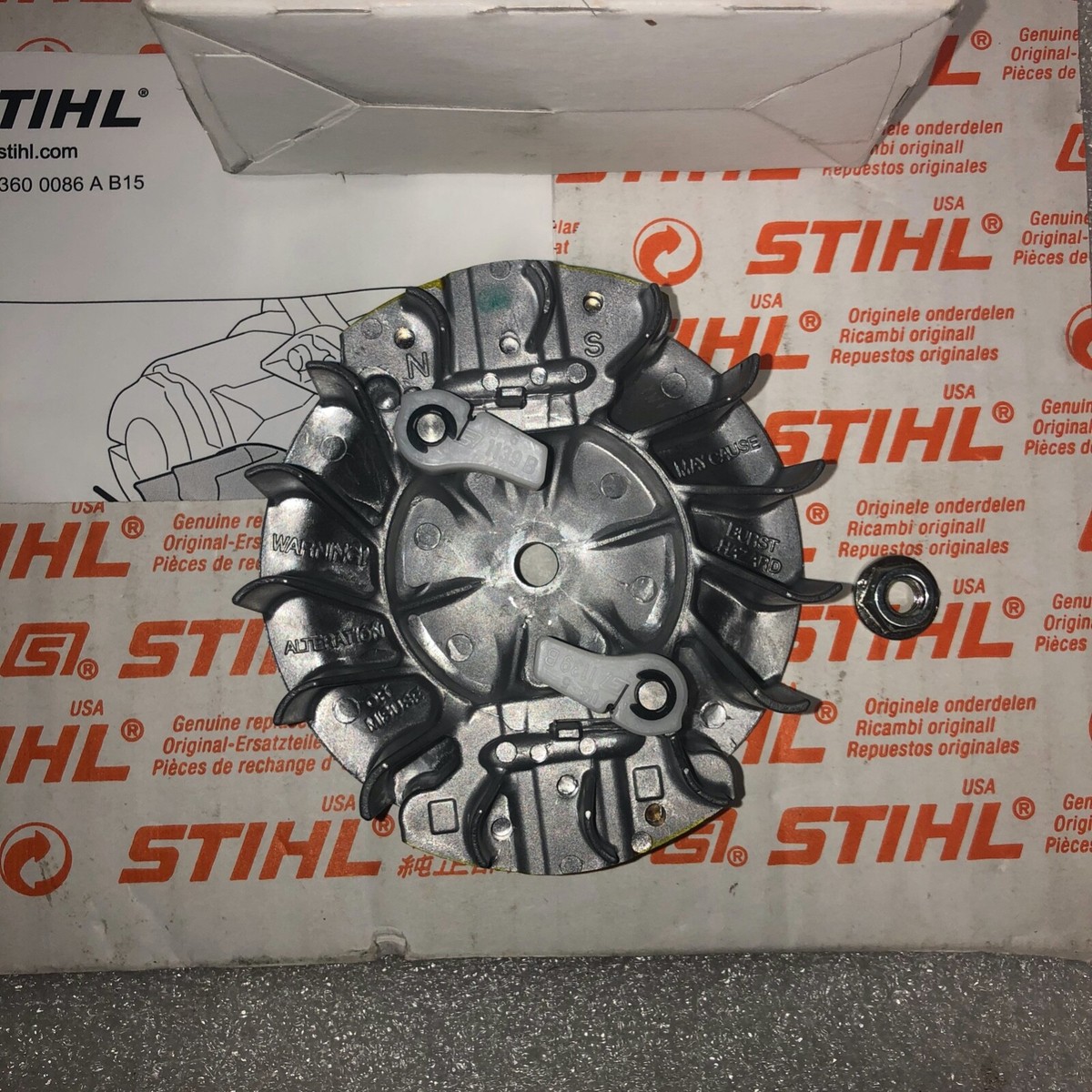 STIHL ms151TC ms151t ms150t MS150 flywheel 1146 400 1205 OEM | eBay