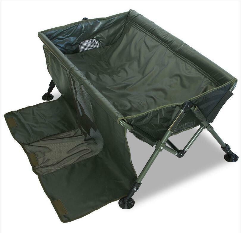 NGT Deluxe Carp Cradle Quick Folding with Adjustable Legs & Top Cover Fishing eBay