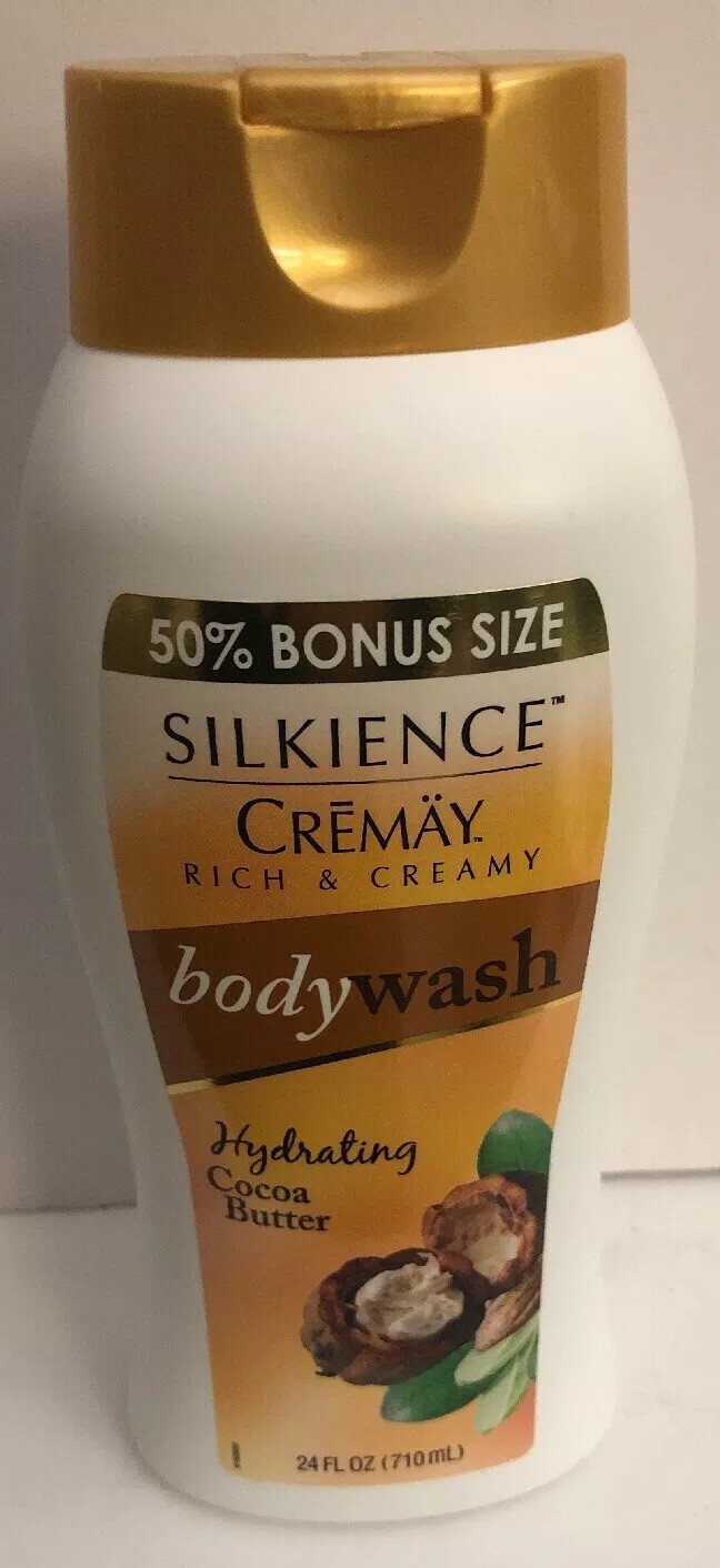 Silkience Body Care Creamy Body Wash with Cocoa Butter 24 fl ozW 50