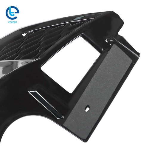 Parrilla superior del parachoques delantero para Nissan Rogue 2014 2015 malla negra brillante cromada - Imagen 12 de 12