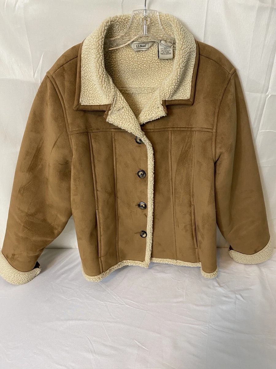 Ll bean suede jacket clearance