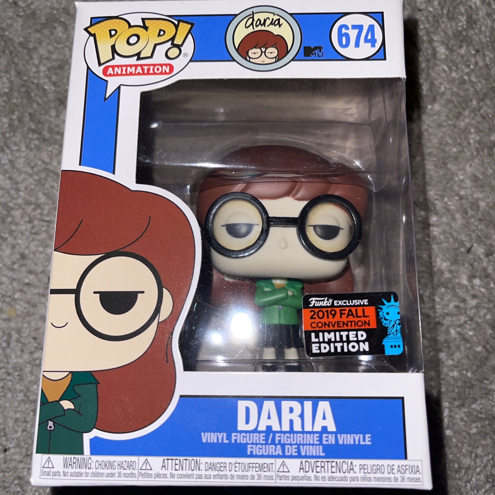 Sale Funko Pop #674 Daria, Nycc 2019 Shared Exclusive