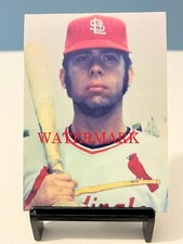 Rare RON HUNT Unique BB Color Card 1974 St. Louis Cardinals 2nd Baseman 