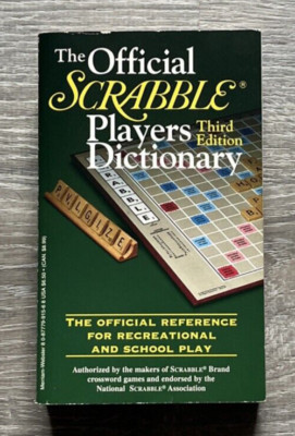 The Official Scrabble Players Dictionary - PB (Third Edition) by Merriam-Webster