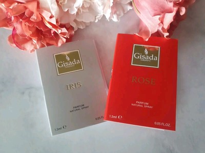 Gisada   Proben Set Rose + Iris Parfum 2x 1,5ml Neu 