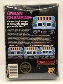 Urban Champion (Original Nintendo NES) Black Box In Box With Sleeve + Protector