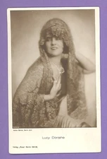 LUCY DORAINE # 1002/2 VINTAGE PHOTO PC. PUBLISHER GERMANY  1637