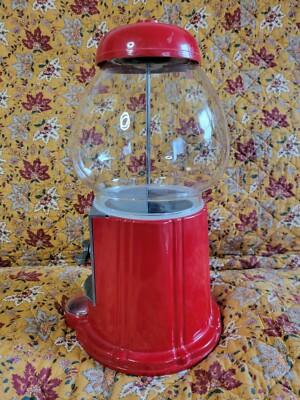 Vintage 1985 Carousel Industries Coin-Operated Gumball Machine