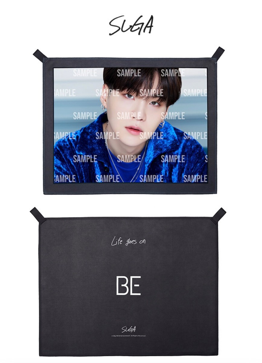 BTS BE Official Fabric Poster SUGA/Taehyung V | eBay