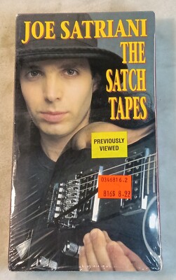 Joe Satriani VHS Tape Satch Tapes 1992 Relativity 