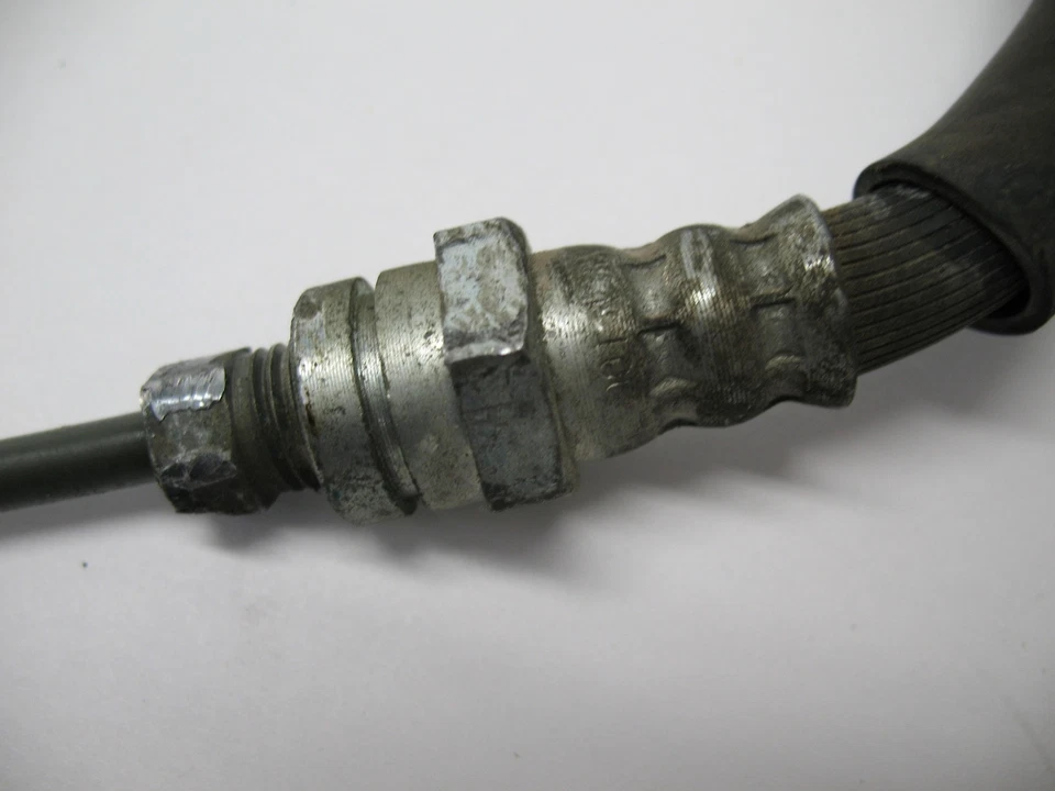 88 KAWASAKI VULCAN 88 VN1500 VN 1500 REAR BRAKE HOSE AND LINE PIPE 43059-1439 - Image 2 of 4