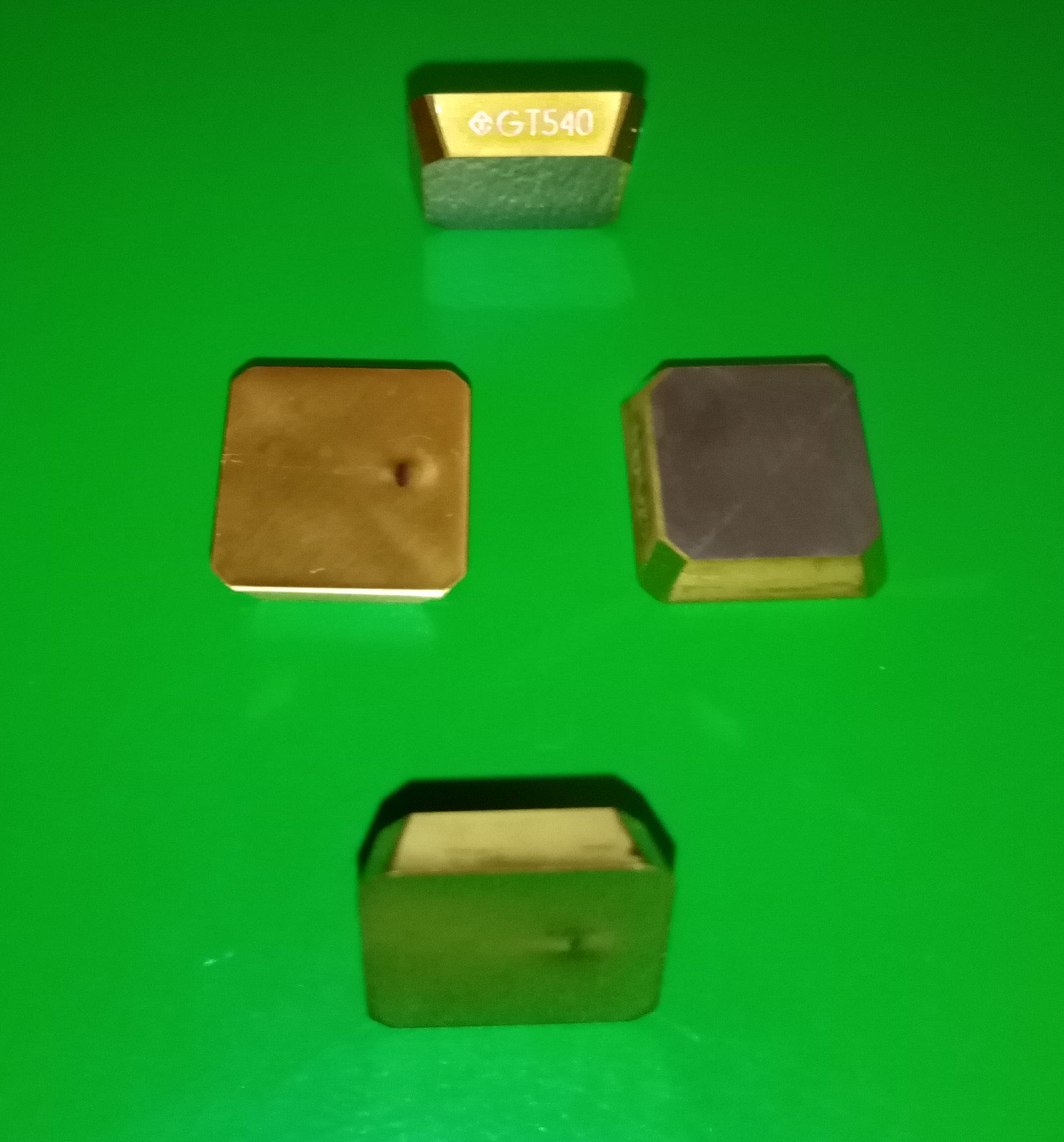10 Plaquettes TUNGALOY SDKN1203AE GT540 avec revêtement haute densité anti-friction