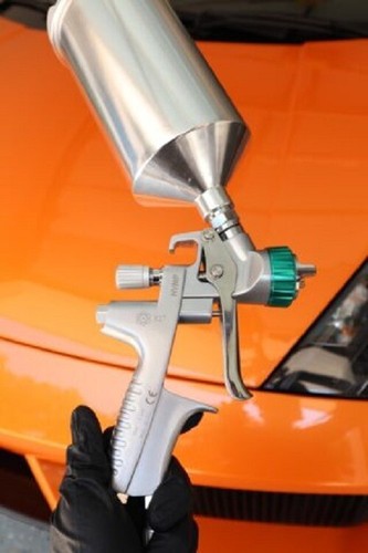 HVLP ATOM X27 Automobile Spray Gun Clear Coat Car With FREE GUNBUDD UTLRA LIGHT! - Picture 8 of 11