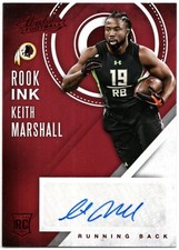 2016 Panini Absolute KEITH MARSHALL 