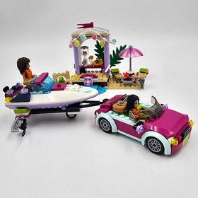 Friends Loose Lego 41316 Andrea's Speedboat Transporter (No Box)