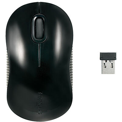 Targus Wireless Blue Trace Mouse, Maus, BlueTrack, kabellos, 3 Tasten, schwarz