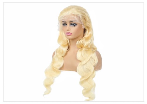13x4 13x6 360 Transparent 613 Blonde Remy Body Wave Lace Front Human Hair Wigs - Picture 14 of 23