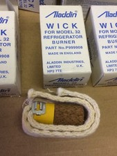 2 X ALADDIN WICK FOR MODEL 32 REFRIGERATION BURNER P999908 (0918)