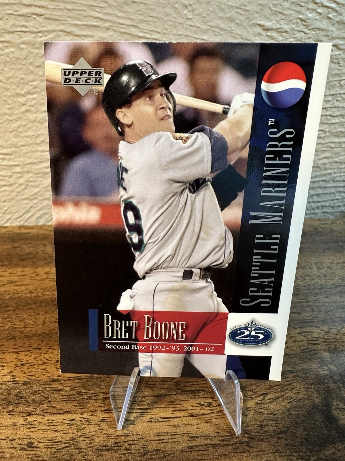 2002 Upper Deck Pepsi Promo Bret Boone Seattle Mariners #5/8