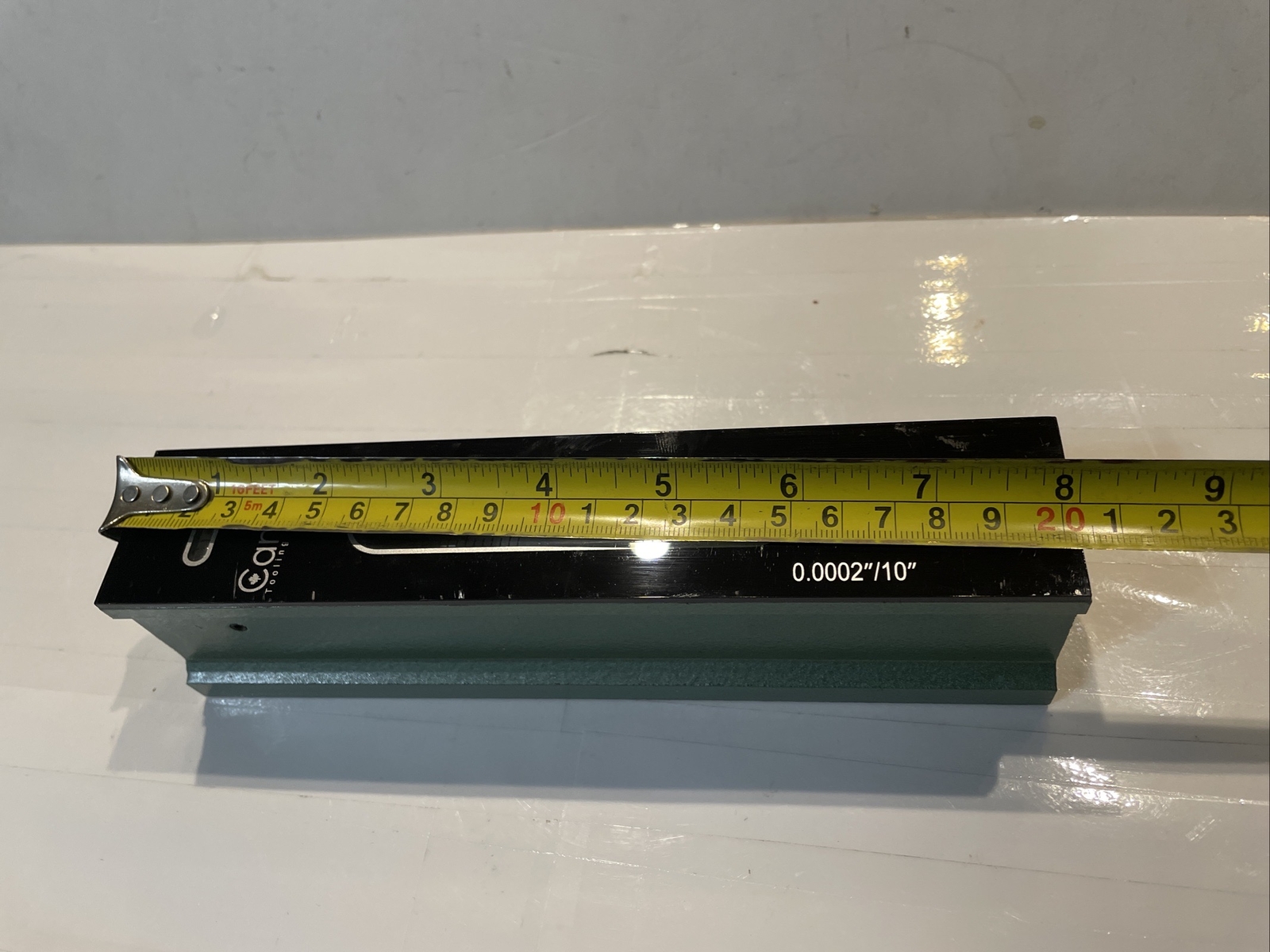 Accusize Industrial Tools 8 Inch Professional Master Precision Level in Fitted B