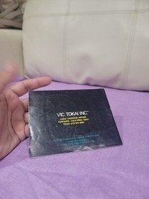 Nintendo NES Vintage 1990 The Mafat Conspiracy Game Manual Only