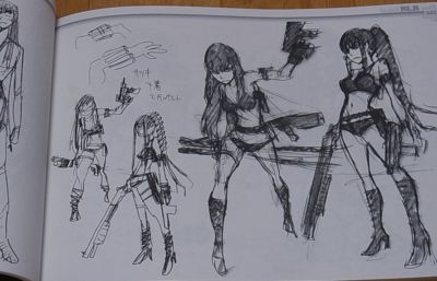 THE ART OF KLK Vol.1-3 Complete Set Kill la Kill Design art Book