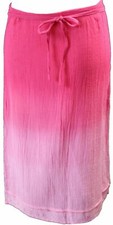 NEW FAT FACE??PINK DIP DYED OMBRE BROIDERIE ANGLAISE HEM SKIRT ??SIZES 10 12 14
