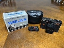 Vintage Camera WELICA W-700 Standard 35mm USDI RARE IN BOX  Case 